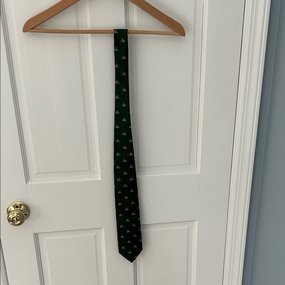 Brooks Brothers Christmas Santa Silk Patterned Men's Tie